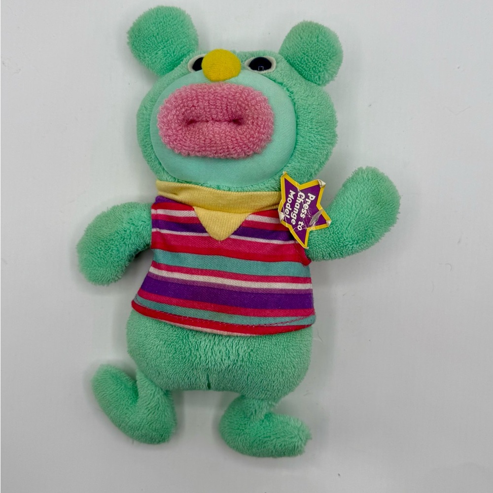 Fisher Price Sing-A-Ma-Jig Plush Singing Mint Green It's Raining It’s Pouring